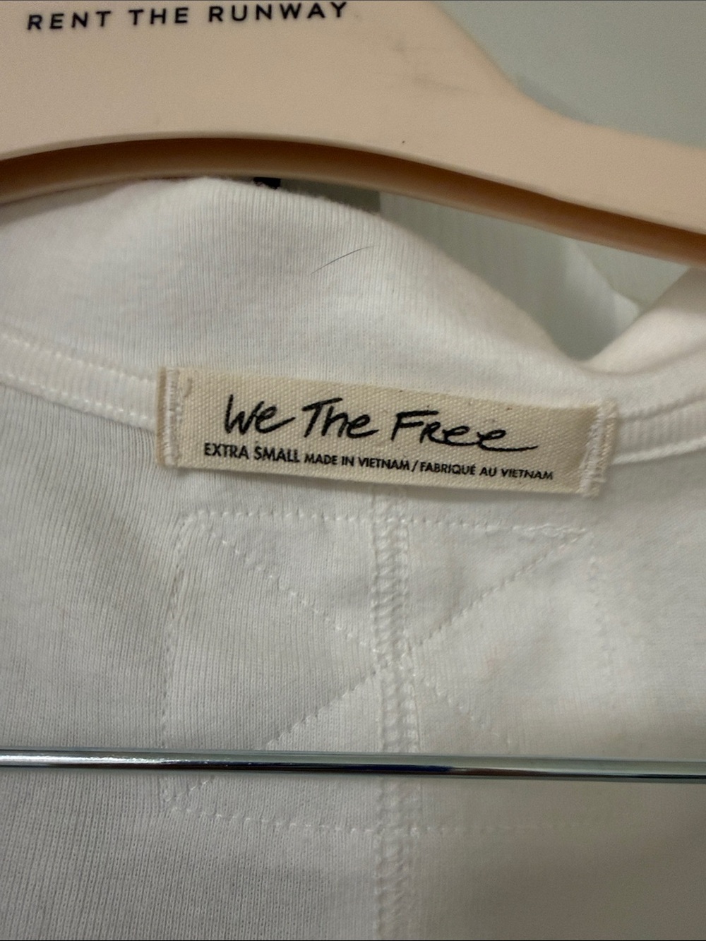 We The Free White Twist-Front Cropped Polo - Picture 2 of 3